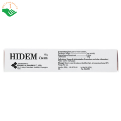 Kem bôi Hidem Cream trị viêm da dị ứng, hăm da, nấm da (Tuýp 15g)