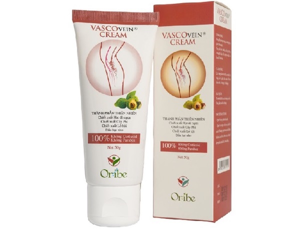 Kem bôi hỗ trợ điều trị suy giãn tĩnh mạch Oribe VascoVein Cream