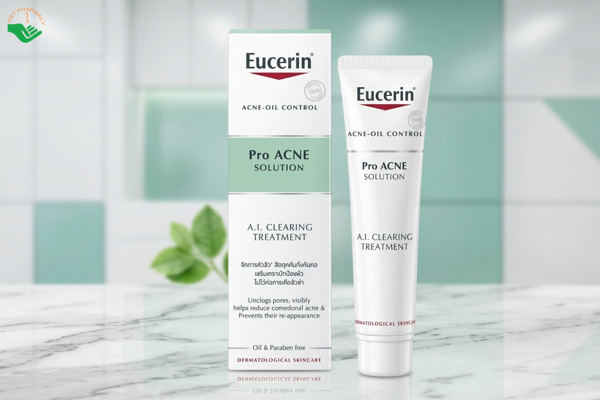 Kem chấm mụn bọc Eucerin Pro Acne Solution A.I. Clearing Treatment 40ml