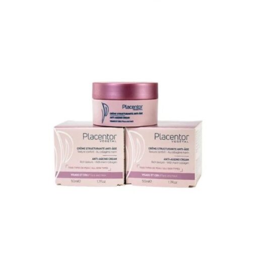 Kem chống lão hoá dành cho da hỗn hợp, da khô và nhạy cảm Placentor Vegetal Anti-Ageing Cream Rich Texture Face And Neck 50ml