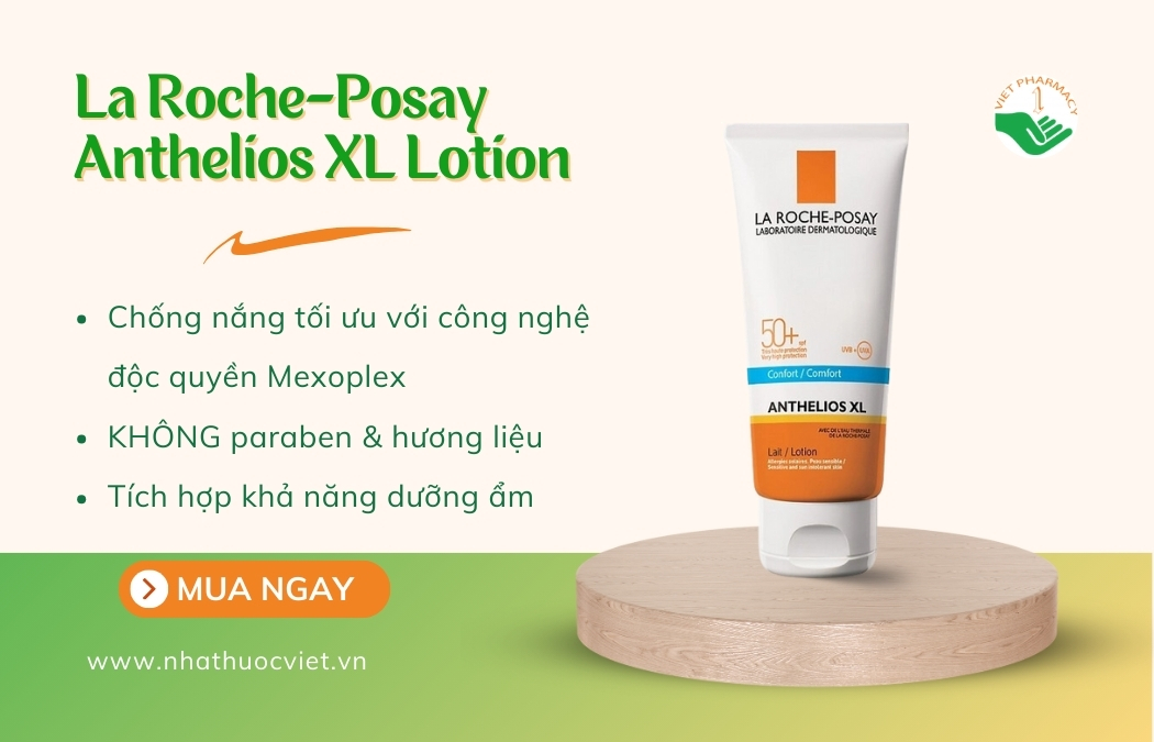 Kem chống nắng body La Roche-Posay Anthelios XL Lotion SPF 50+