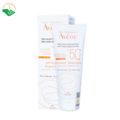 Kem chống nắng vật lý Kem chống nắng AVÈNE Very High Protection Mineral Lotion SPF50+ 100ML