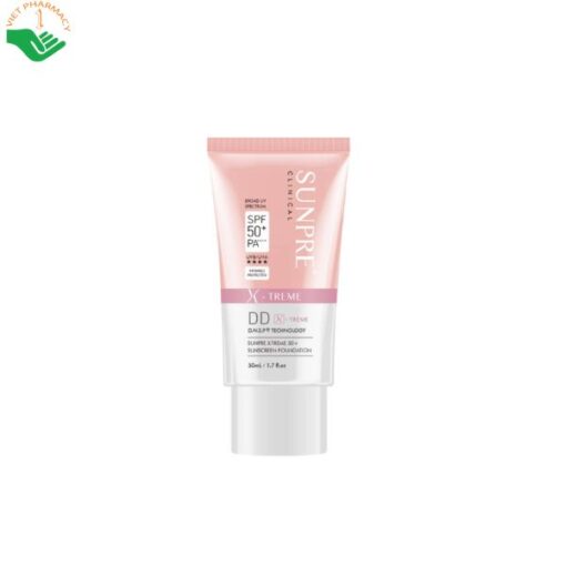 Kem chống nắng có màu MONA FREMA SUNPRE Đ X-TREME SPF 50+