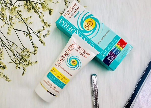 Kem chống nắng Coverderm Filteray Face Plus Oily/ Acneic SPF 50+ Tuýp 50ml.