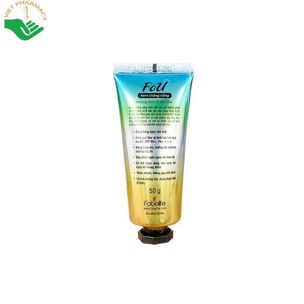 Kem chống nắng Fo’U SPF 50+ PA++++