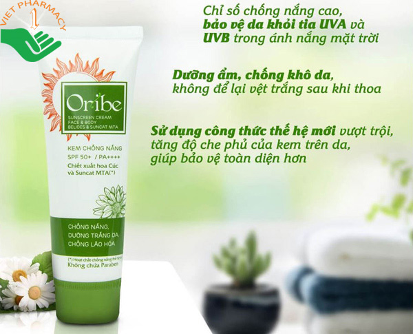 Kem chống nắng Oribe SPF 50+/PA++++ tuýp 30g