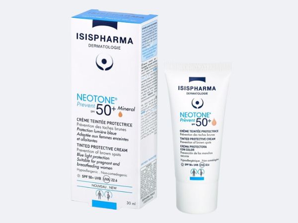 Kem chống nắng vật lý, che khuyết điểm Isis Neotone Prevent Spf 50+