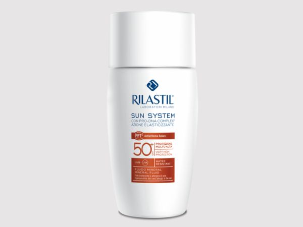 Kem chống nắng vật lý Rilastil Sun System Ppt Mineral Fluid Spf 50+
