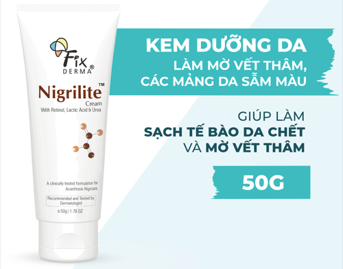 Kem trị thâm nách, mông và các vùng da nhạy cảm Fixderma Nigrilite