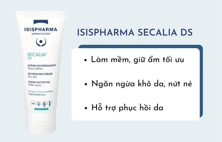 Kem dưỡng ẩm Isispharma Dermatologie Secalia DS