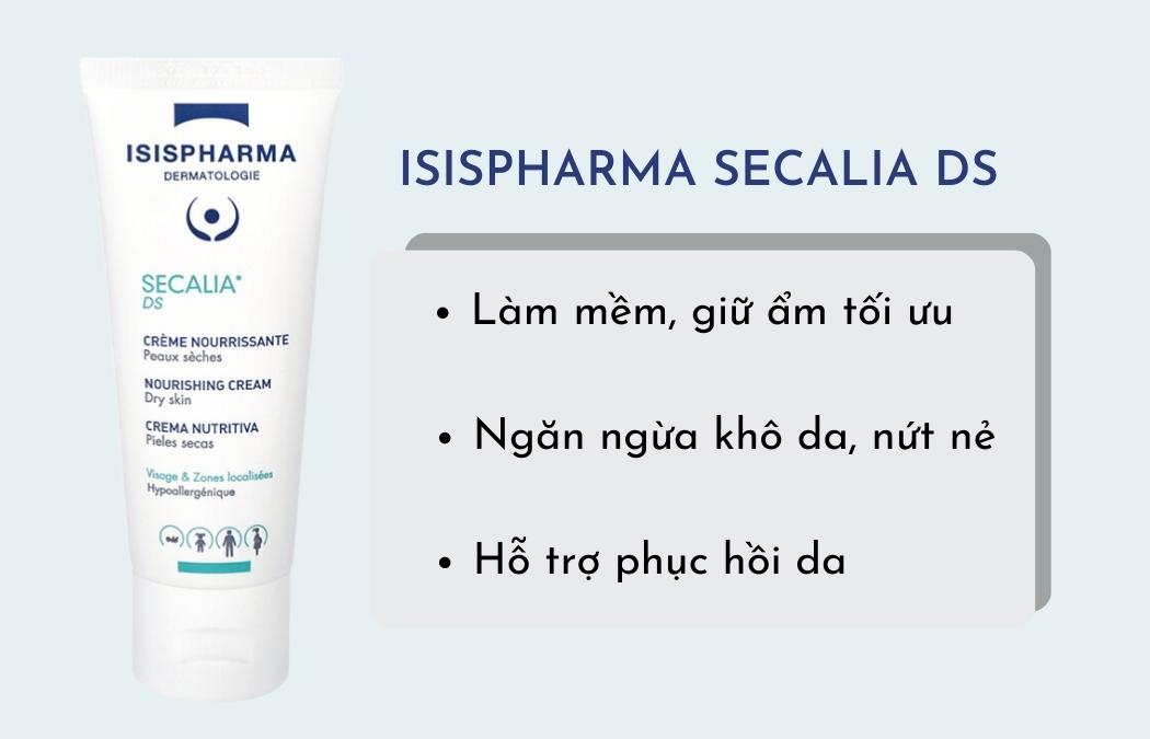 Kem dưỡng ẩm Isispharma Dermatologie Secalia DS