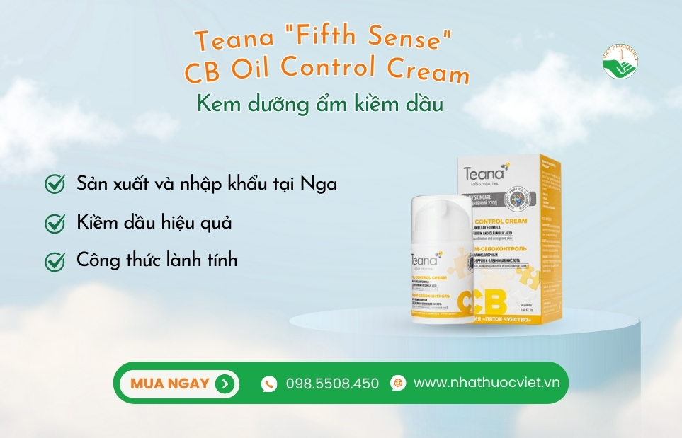 Kem dưỡng kiềm dầu Teana 