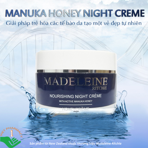 kem-duong-mat-ong-manuka-honey-creme-100ml Kem Dưỡng Da Ban Đêm Nourishing Night Creme With Manuka Honey