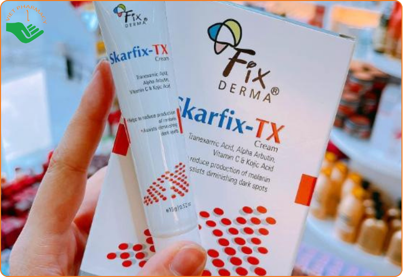 Thuốc chấm nám chân sâu Fixderma Skarfic Tx