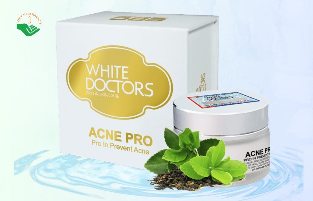 Kem hỗ trợ trị mụn lưng White Doctors Acne Pro