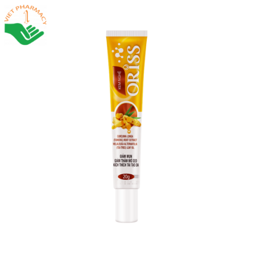 Kem nghệ giảm mụn mờ thâm liền sẹo kích thích tái tạo da Oriss (tuýp 20g)