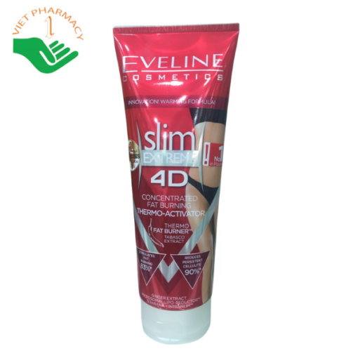Kem tan mỡ Eveline Slim Extreme 4D Thermo Activator 250ml
