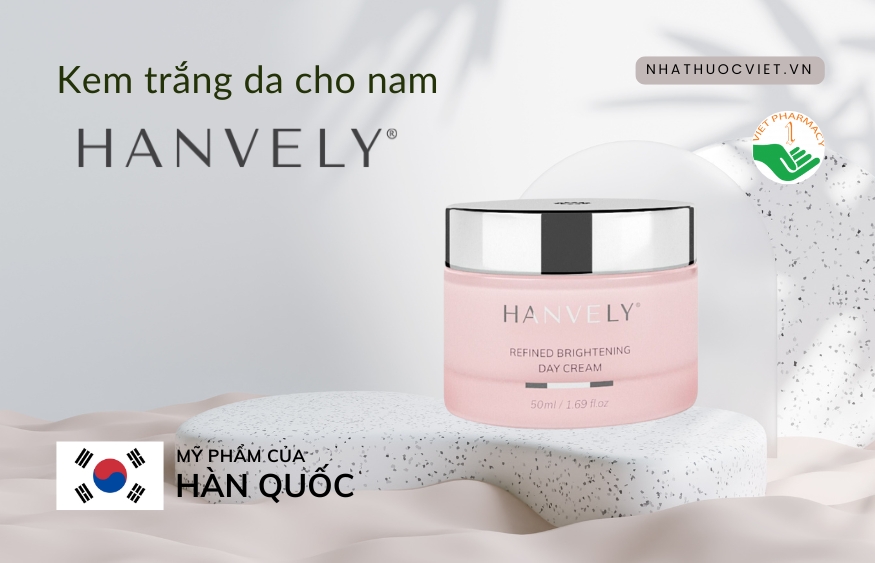 Kem trắng da cho nam Havenly Refined Brightening Day Cream