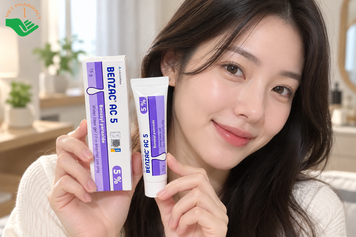 Kem trị mụn Benzac AC 5% có tốt không?