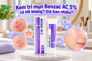Kem trị mụn Benzac AC 5% có tốt không?