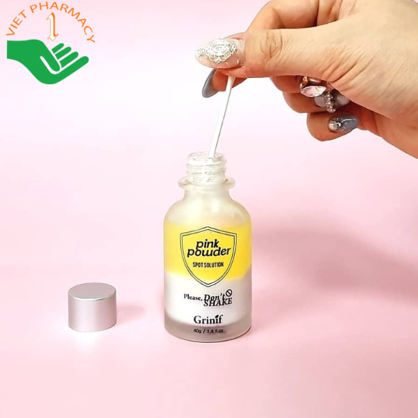 Kem trị mụn mông dạng bột Grinif Pink Powder