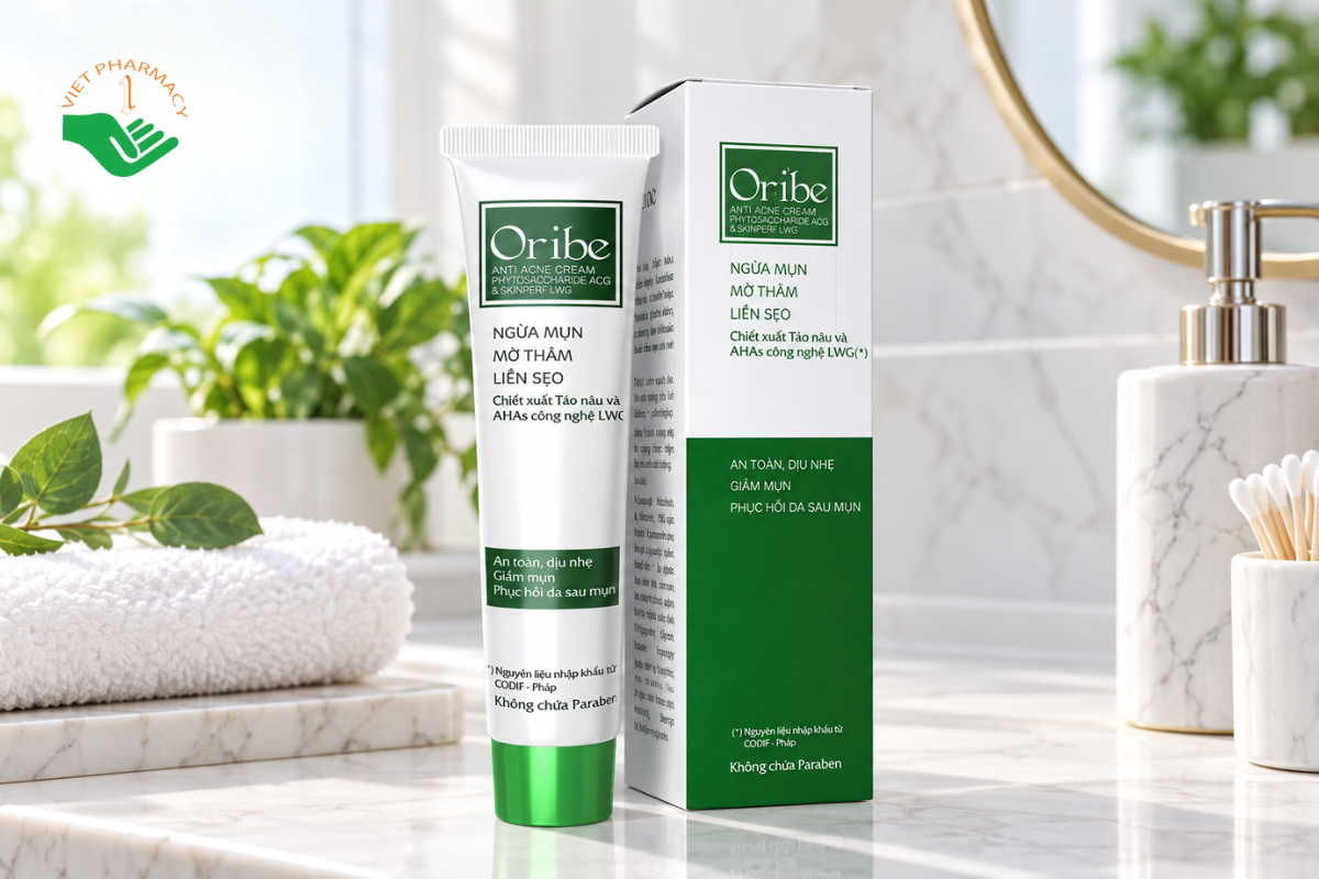 Kem trị mụn mông và thâm mông Oribe 20g