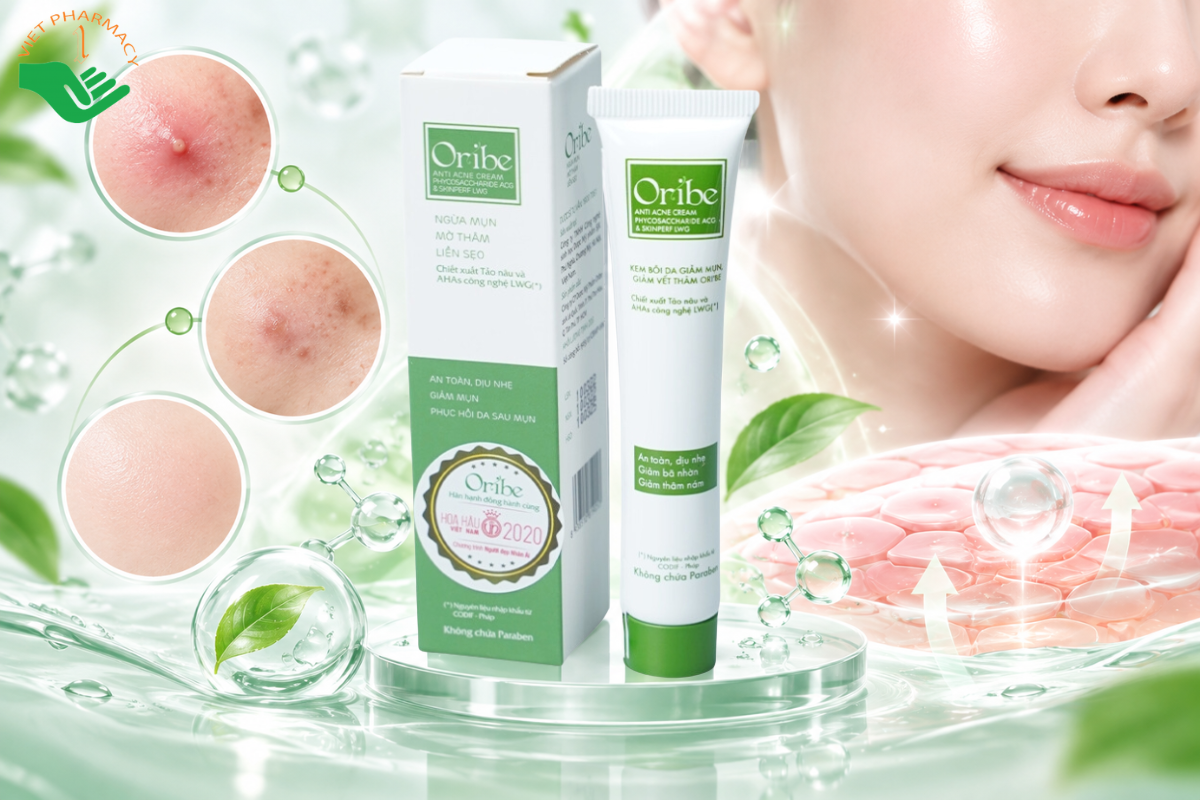 Kem giảm mụn Oribe Tuýp 20g
