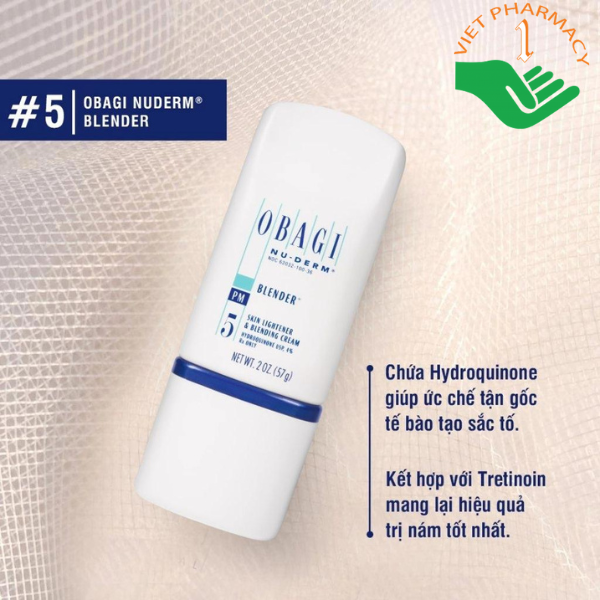 Kem trị nám chân sâu Obagi Nuderm Blender số 5 của Mỹ