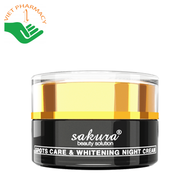 Kem trị nám chân sâu ban đêm Sakura Spots Care Whitening