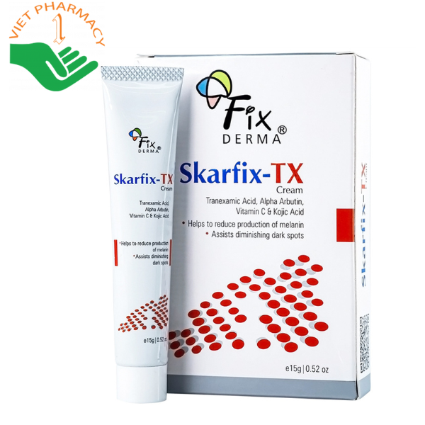 Kem trị nám chân sâu Fixderma Skarfic Tx