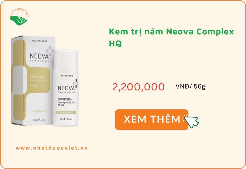 Kem đặc trị nám chân sâu Neova Complex HQ của Mỹ