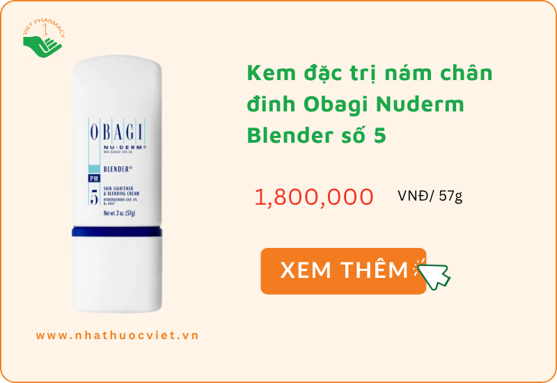Kem đặc trị nám chân đinh Obagi Nuderm Blender số 5 đến từ Mỹ
