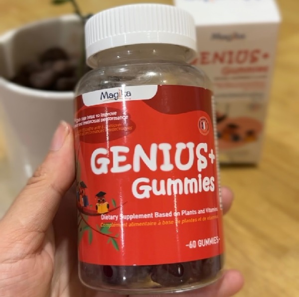Kẹo dẻo hỗ trợ cải thiện trí nhớ cho trẻ em Magika Genius+ Gummies