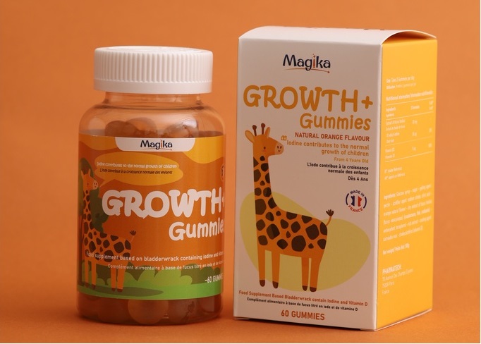 Kẹo dẹo hỗ trợ phát triển thể chất cho trẻ em Magika Growth+ Gummies