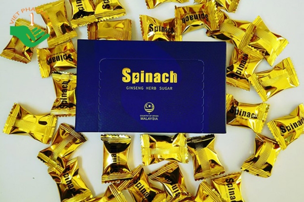 Kẹo sâm Spinach giúp cải thiện và tăng cường sinh lý nam giới