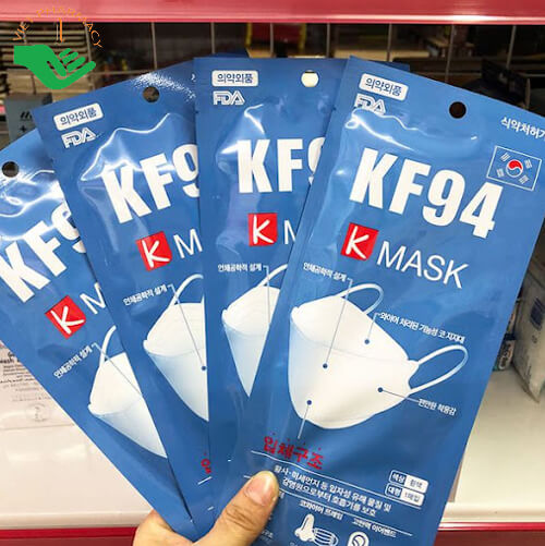 Khẩu trang y tế 4 lớp kháng khuẩn KF94 Hàn Quốc