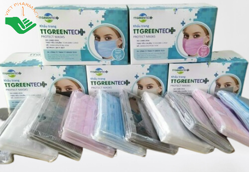 Khẩu trang y tế 4 lớp TTGreentech