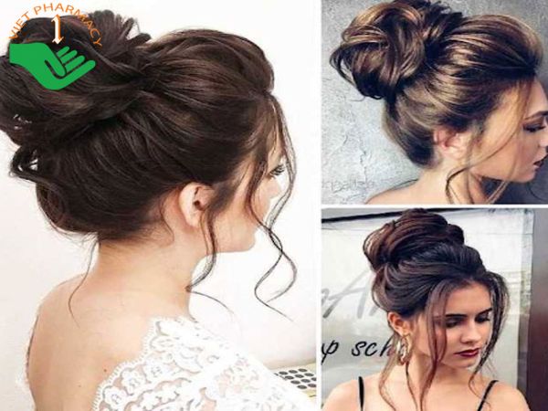 Búi tóc giúp toát lên được hết những nét đẹp ngoại hình của cô gái