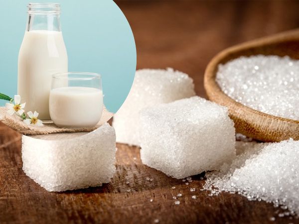Công thức làm trắng da từ đường và sữa tươi