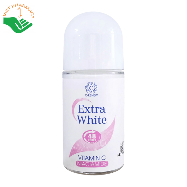 Lăn khử mùi C-Renew Extra White (Chai 50ml)