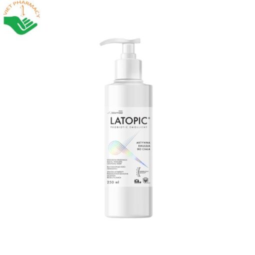 Latopic Body Emulsion - Kem dưỡng ẩm, dịu ngứa/ kích ứng toàn thân 250ml