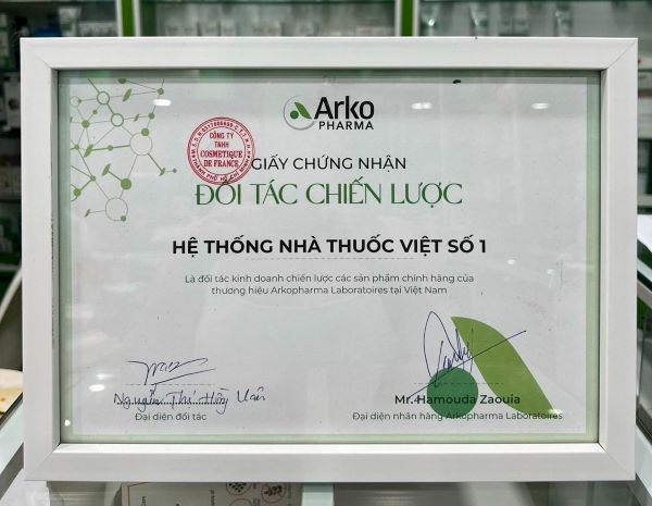 Chứng nhận đối tác chiến lược