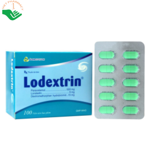Thuốc Lodextrin giảm đau hạ sốt (100 viên)