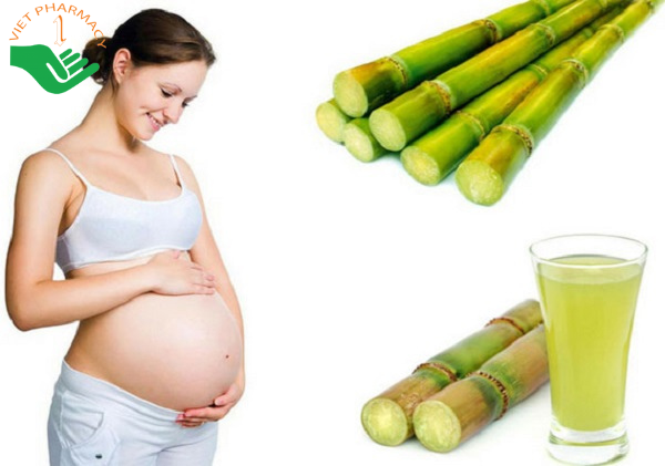 Lợi ích của nước mía với mẹ bầu