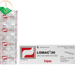 Lomac-20 trị viêm loét dạ dày, tá tràng