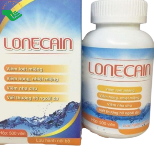 Thuốc Lomecacin điều trị nhiệt miệng, loét miệng (500 viên)