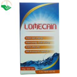Thuốc Lomecacin điều trị nhiệt miệng, loét miệng (500 viên)