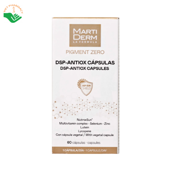 martiderm-pigment-zero-dsp-antiox-capsules-1 Viên uống cải thiện khả năng phòng vệ tự nhiên của da MartiDerm Pigment Zero DSP