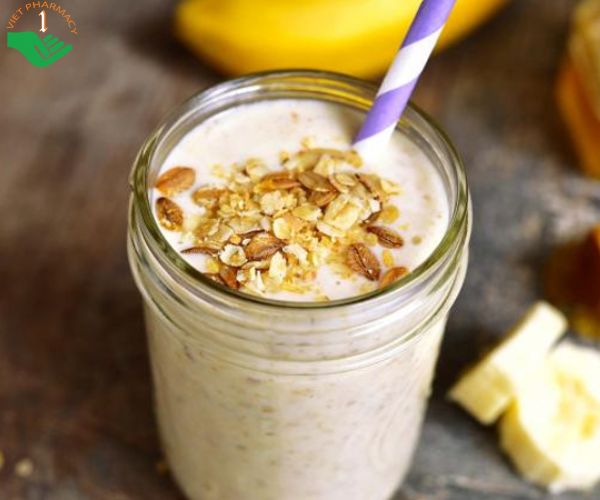 Sinh tố mật ong và chuối có tác dụng giải rượu