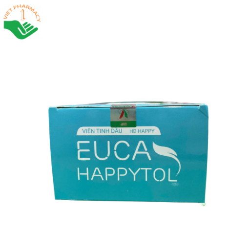 Viên tinh dầu Hd Happy Euca Happytool (10 vỉ x 10 viên)